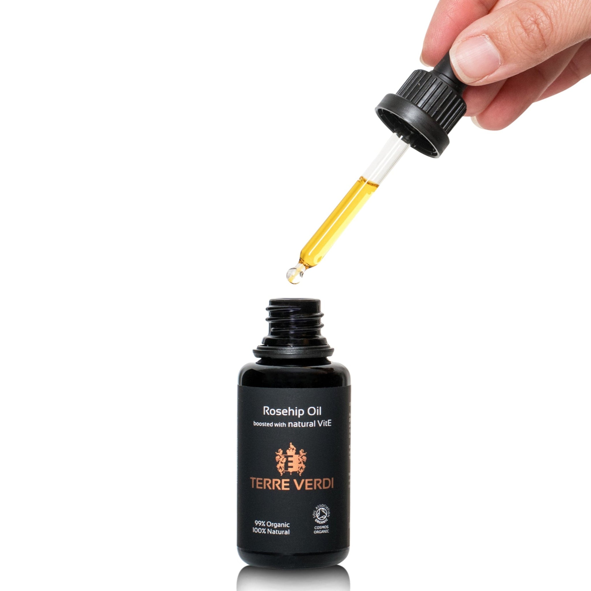 Organic Rosehip Oil Boosted with Natural VitE